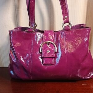 Coach Soho Patent Leather Shoulder Bag